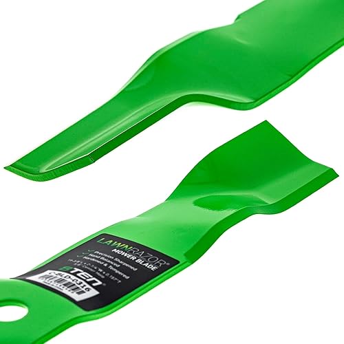 Miniatura 4 de 8TEN LawnRazor - Juego de cuchillas para John Deere Sabre 1438 1538 1338S GX00166 cubierta de 38 pulgadas (triturador), paquete de 2
