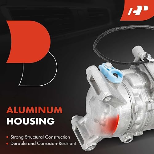 Miniatura 6 de A-Premium Compresor de aire acondicionado de CA con embrague compatible con Mazda 3 2004-2009, 3 Sport 2009-2009, 5 2006-2010, 2.0L 2.3L