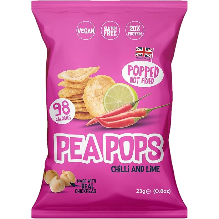 Buy Pea Pops Chickpea Crisps Plantbased Protein Crisps Gluten Free