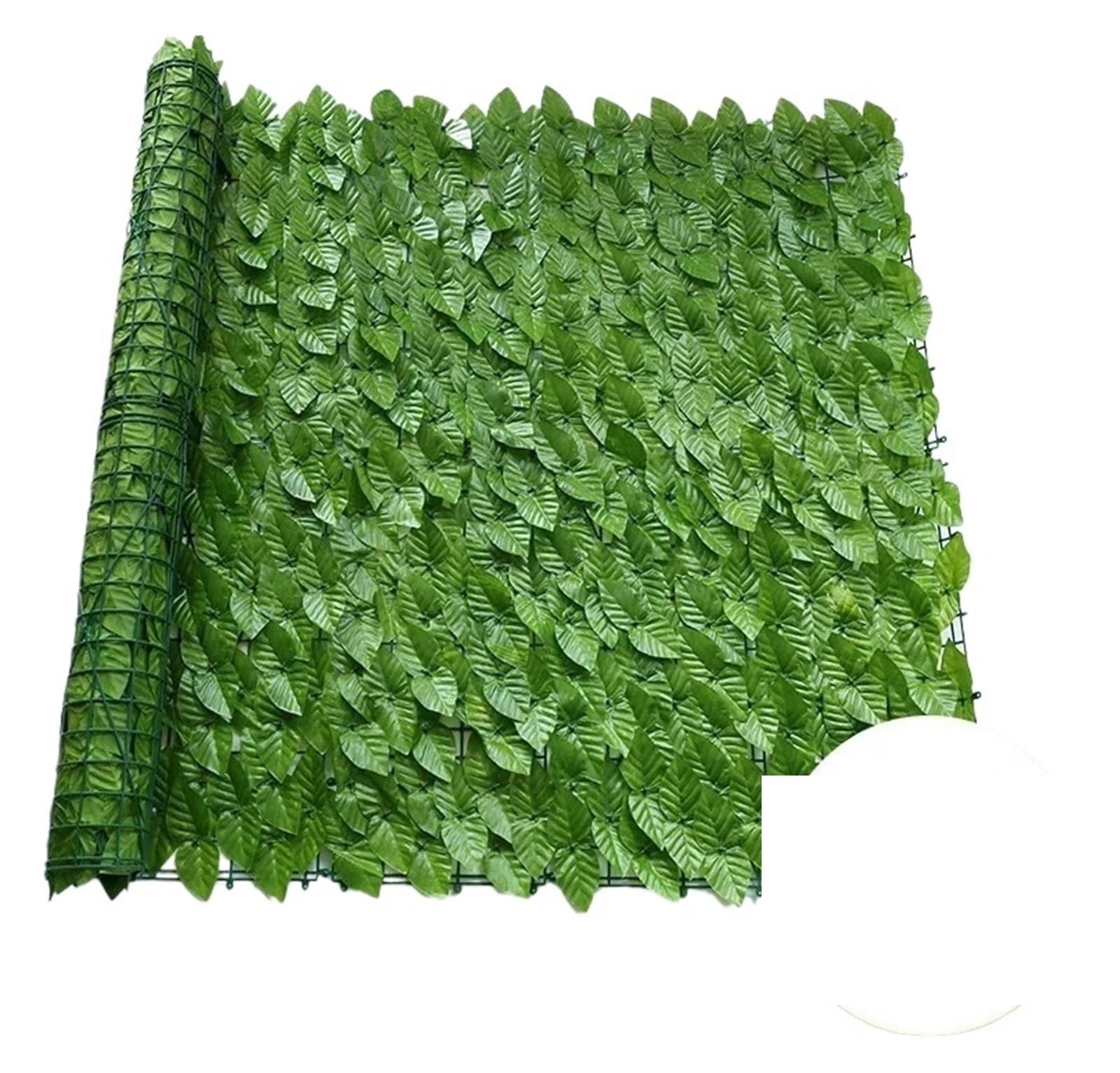 Artificial Ivy Fence Screening for Home Outdoor Garden Balcony Decoration Fake Plant Artificial Privacy Fence(WL-PT-QLL,50x500CM)