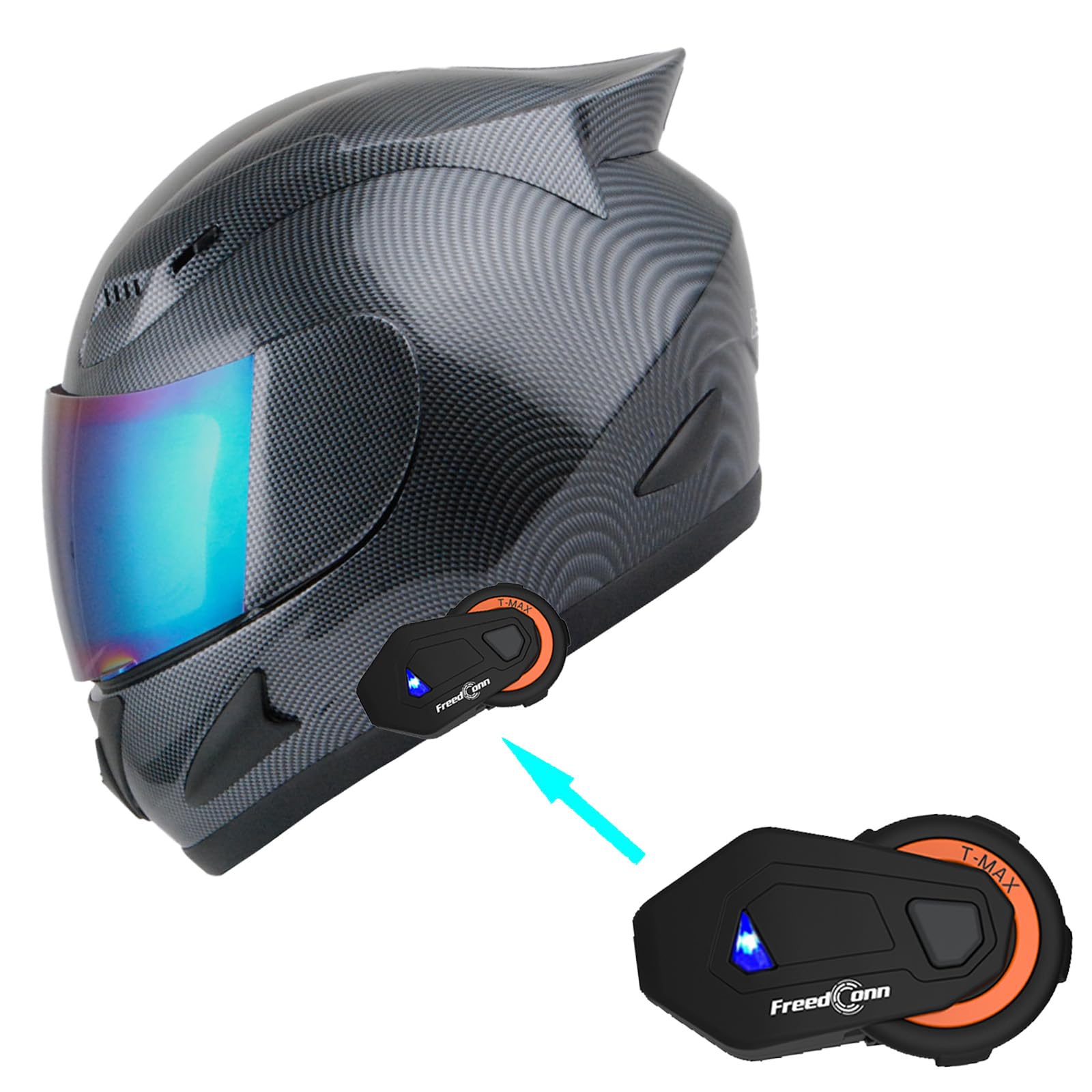 1STORM Motorcycle Bike Full FACE Helmet Mechanic
