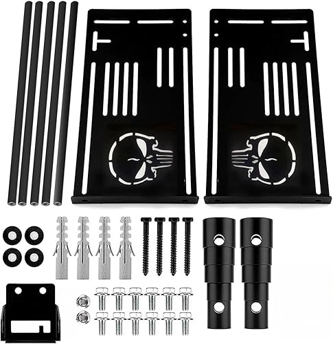 Miniatura 7 de TDZ Harley Detach Depot - Estante de pared  almacenamiento se adapta para su uso con productos desmontables Harley, incluyendo bastidores de montaje