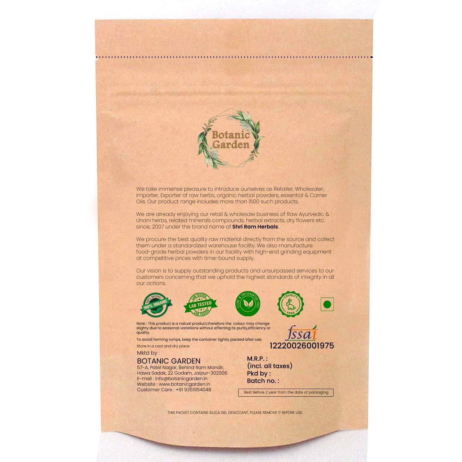 cruda di nardo pura e naturale | Nardostachys Jatamansi | - 100 g