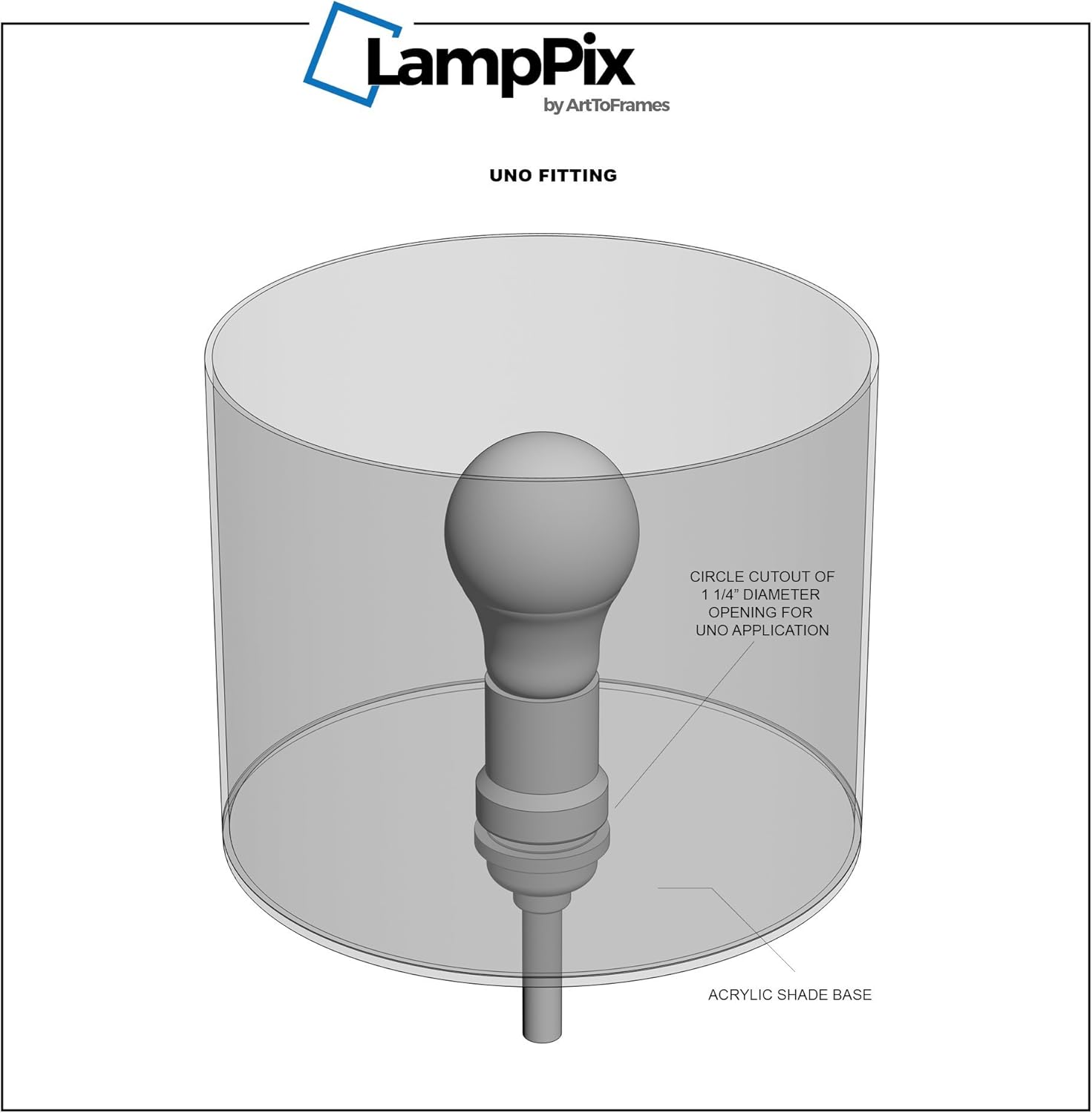 LampPix 10 Inch Table Desk Lamp Shade Marble Hex White. Includes Decorative Chrome 15 Inch Stand