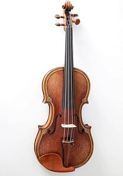 Model 512 Violin 4/4 Full Size Professional Handmade with Dominant strings, bow, rosin, and shoulder rest