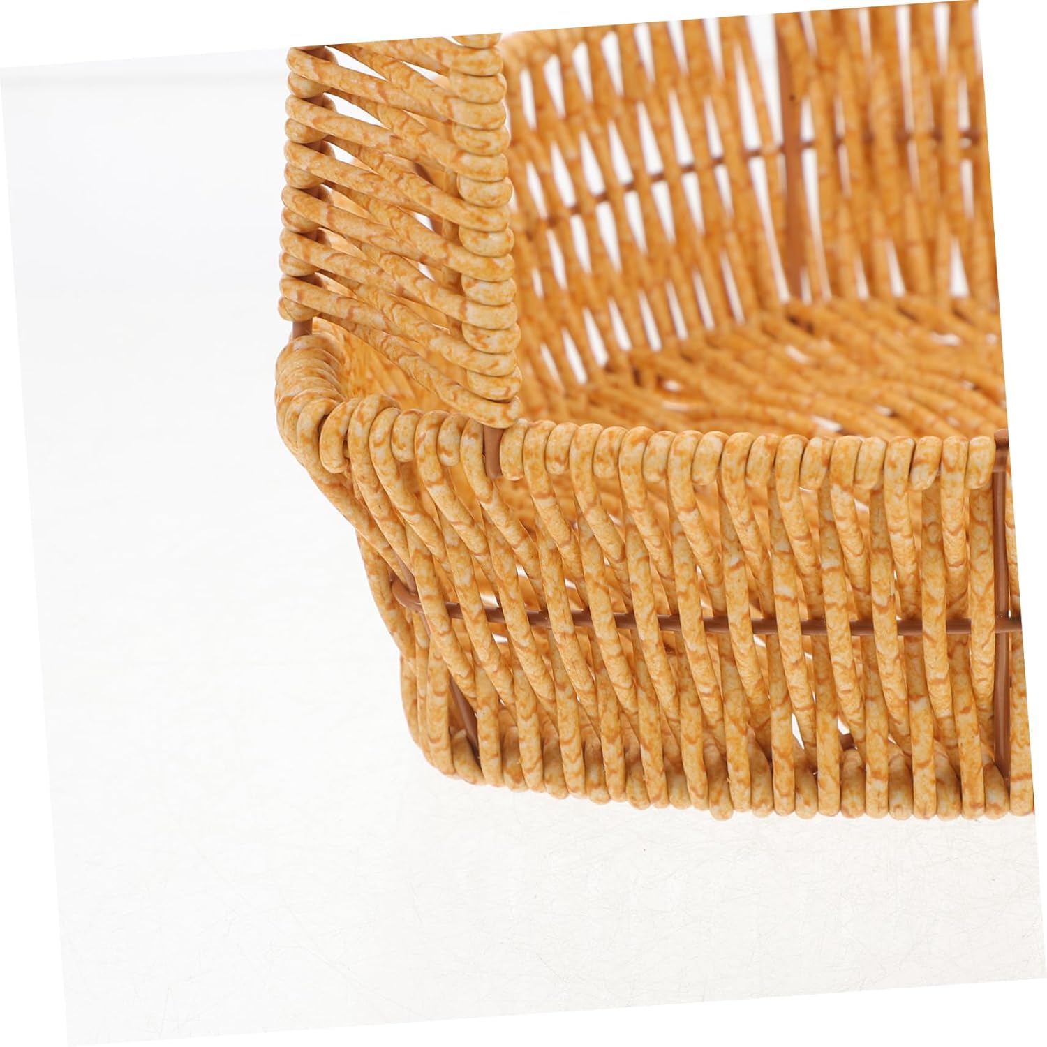 3pcs Decorative Basket Hand Woven Storage Basket for Flower Home Decor