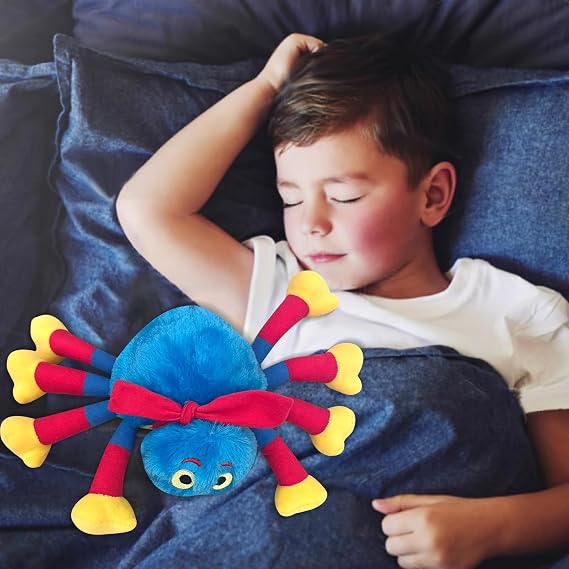 Woolly and Tig Spider Plush Toy Christmas Birthday Plushies Doll, Cute Spider Teddy Soft Stuffed Animal Pillow 15.74 inch Home Party Decorations Gifts for Boys Girls