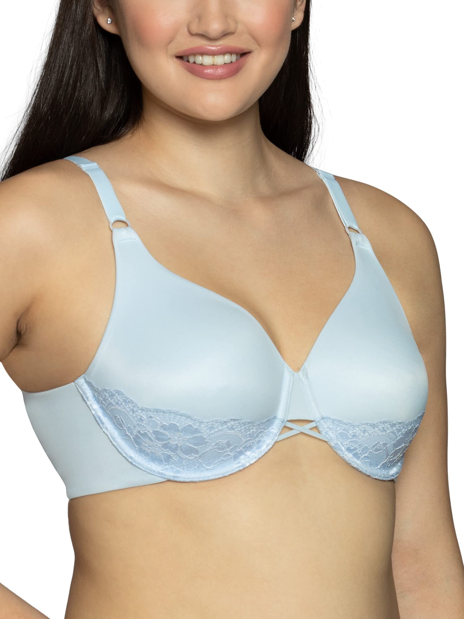 Vanity Fair Radiant Womens Back Smoothing Underwire Bra 40DD