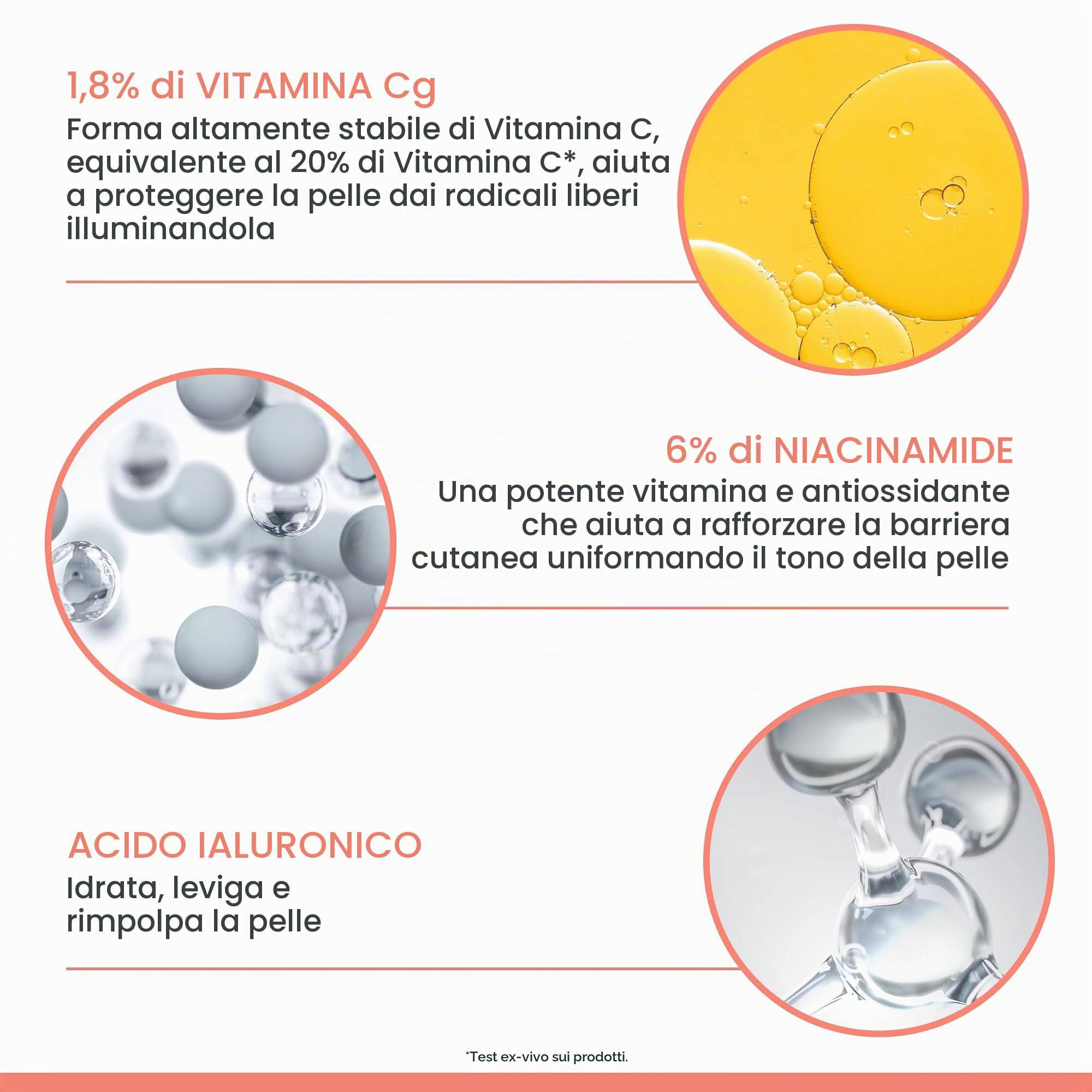 AVÈNE Vitamin Activ Cg - Crema Intensiva Illuminante Antietà Viso - 50 ml | Crema giorno - Vitamina Cg, Niacinamide, Acido Ialuronico - Leviga le rughe, uniforma e illumina l'incarnato
