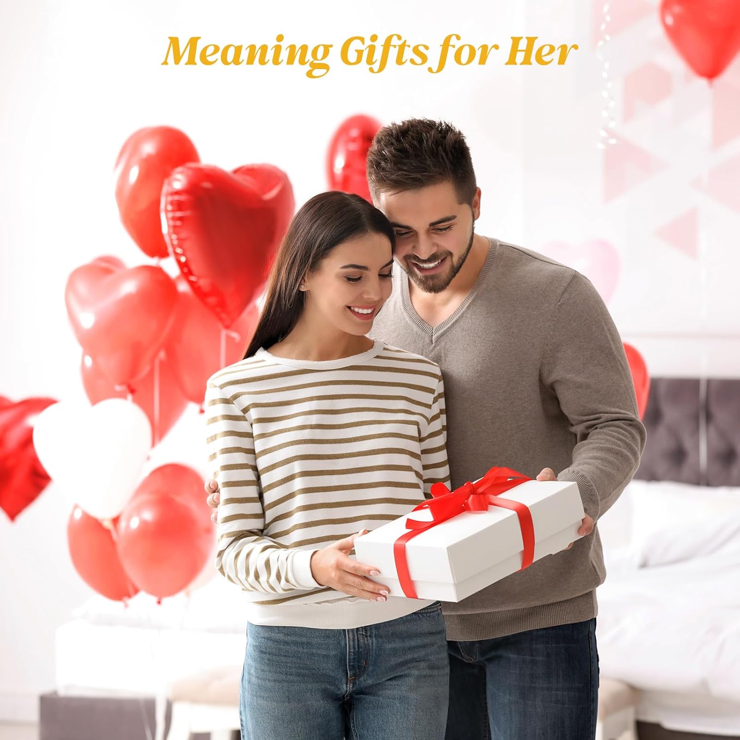 Anniversary Romantic Gifts for Wife, Heart Crystal Keepsake Decor, LED Light Base Night Lamp, Thoughtful Birthday Gifts for Her, Wedding Anniversary Present for Wife