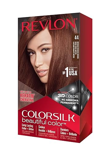 Miniatura 113 de Revlon Colorsilk - Tinte permanente para el cabello, cubre 100% las canas, sin amoníaco, con queratina y aminoácidos, castaño claro 51, 4.4 onzas