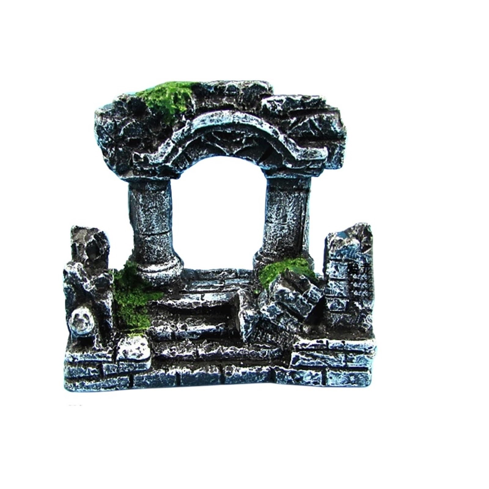 AYWTIUN aquarium ornaments Aquarium Fish Tank Stone Decoration Artificial Roman Column Ruins Castle Ornaments Decor Accessories