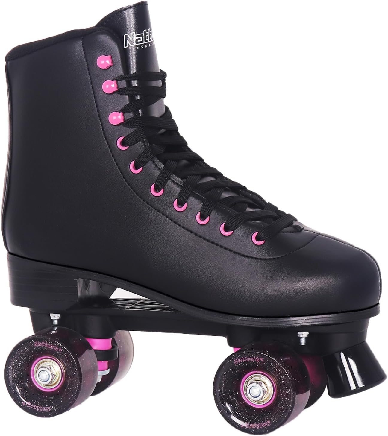 Nattork Roller Skates for Women Outdoor Fun Fashionable Roller Derby Skates for Men Girls Boys Indoor Rink Skates