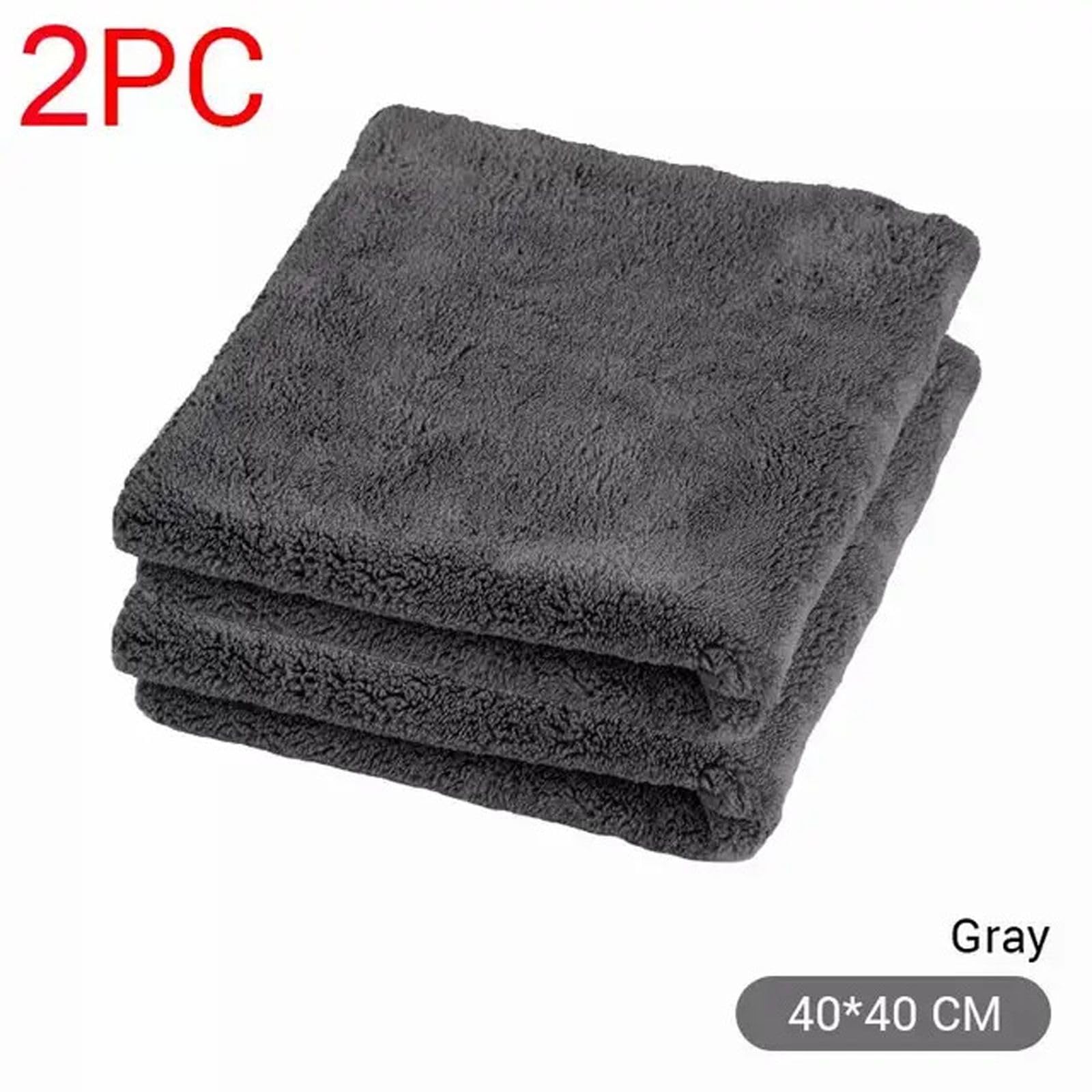40X40cm Ręczniki z mikrofibry Pielęgnacja samochodu Mycie Zagęścić ręcznik Car Detailing Suszenie Ściereczka Narzędzie do czyszczenia Auto Wash