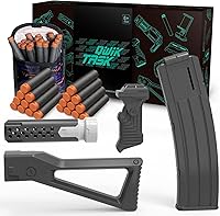 Vista 1 de TASKQWIK Toy Gun Attachments for Nerf Guns, DIY Nerf Blaster Upgrade Accessories Compatible with Nerf Modify N-Strike Elite and Modulus Series Toy