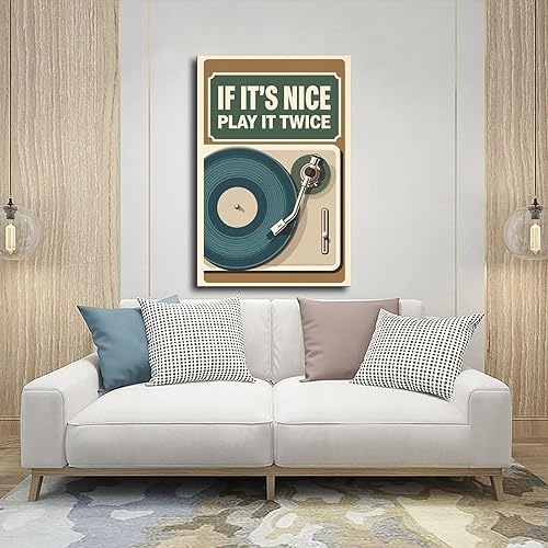 Miniatura 5 de NBLKJHLFD Retro Music, Fun Mid-90s Album Covers Canvas Poster Bedroom Decor Landscape Office Room Decor Gift 20×30inch(50×75cm) Frame-style-5