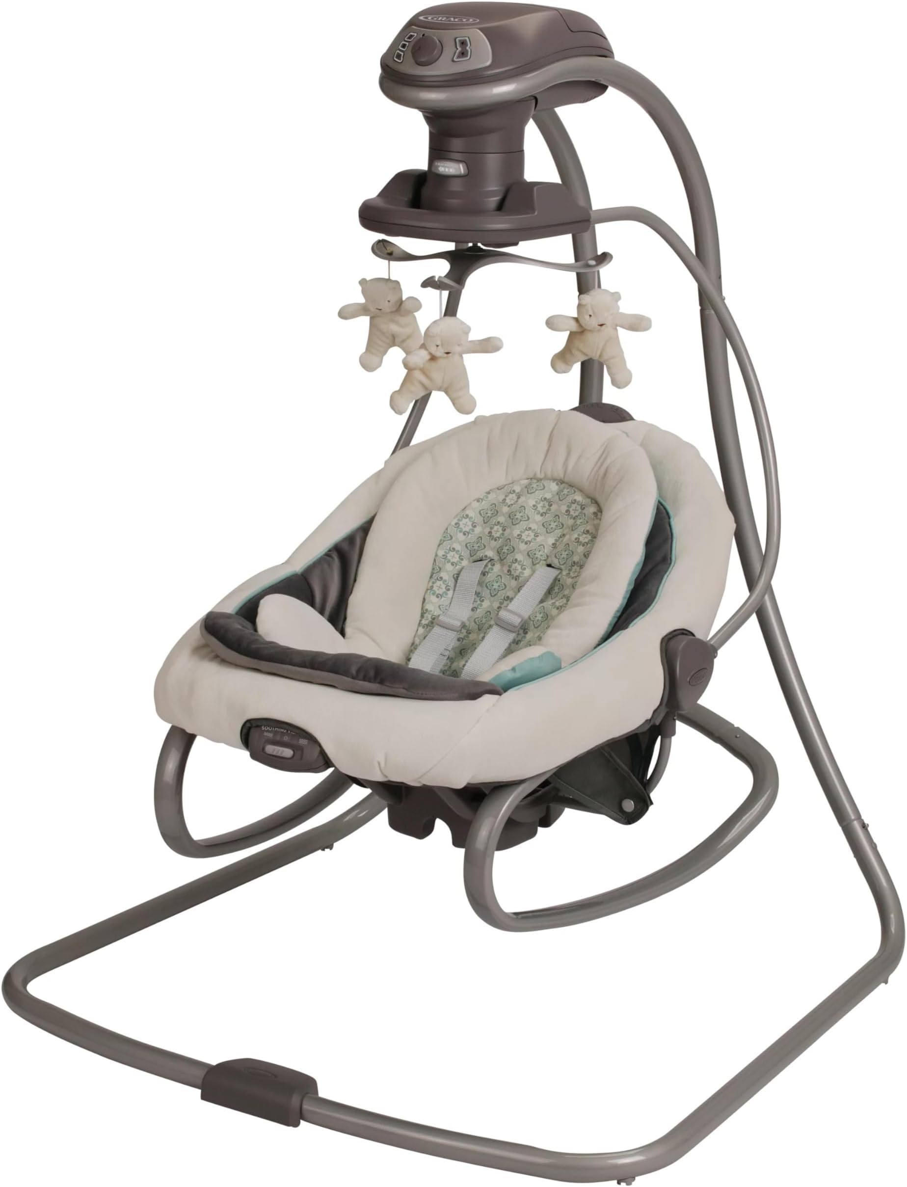 Graco DuetSoothe 2 in 1 Portable Baby Swing & Baby Rocker, Multi Direction, Vibration, Winslet