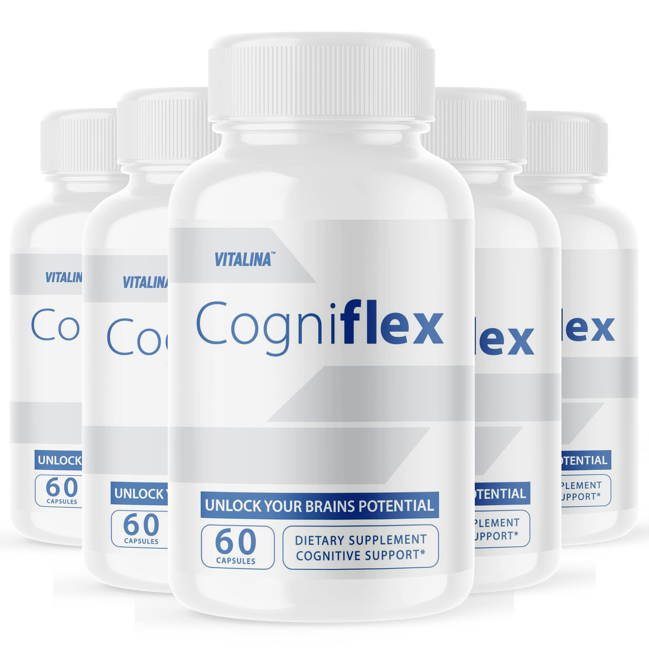 4 COGNIFLEX Mind Cognitive Brain Booster 60 Capsules 240 Capsules 4