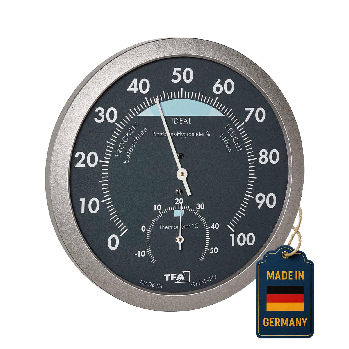 TFA Accuracy Thermo-Hygrometer BK