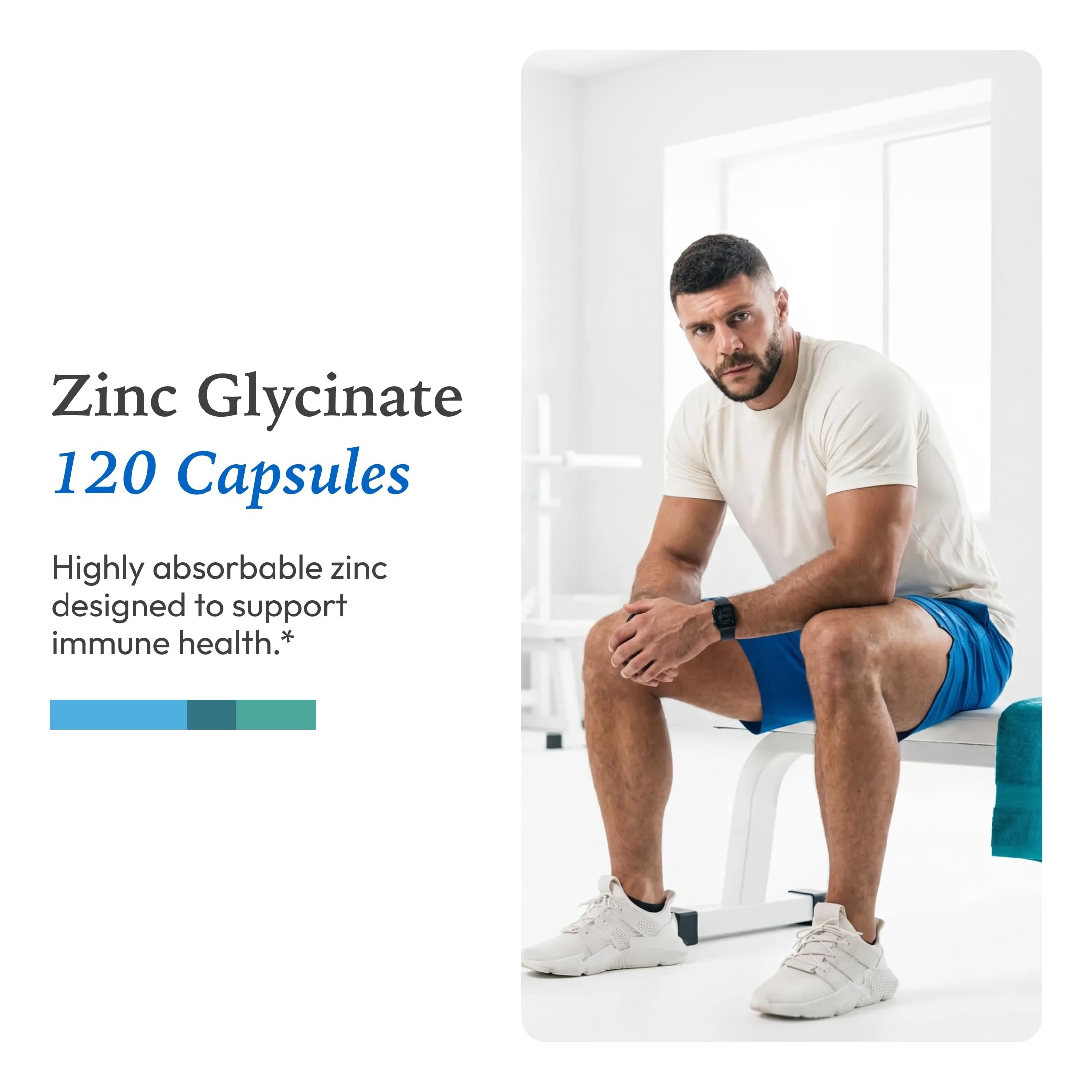 XYMOGEN Zinc Glycinate, 120 Capsules — Amazon image 5