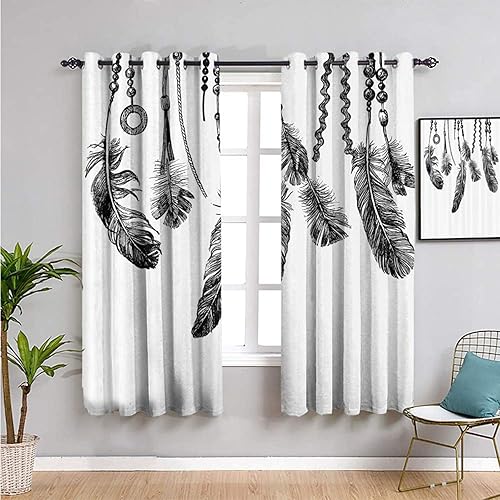 Miniatura 21 de Arcade Machine - Cortinas opacas electrónicas retro de los años 80 y 90, cortinas impresas en 3D, cortinas de oscurecimiento con ojales superiores