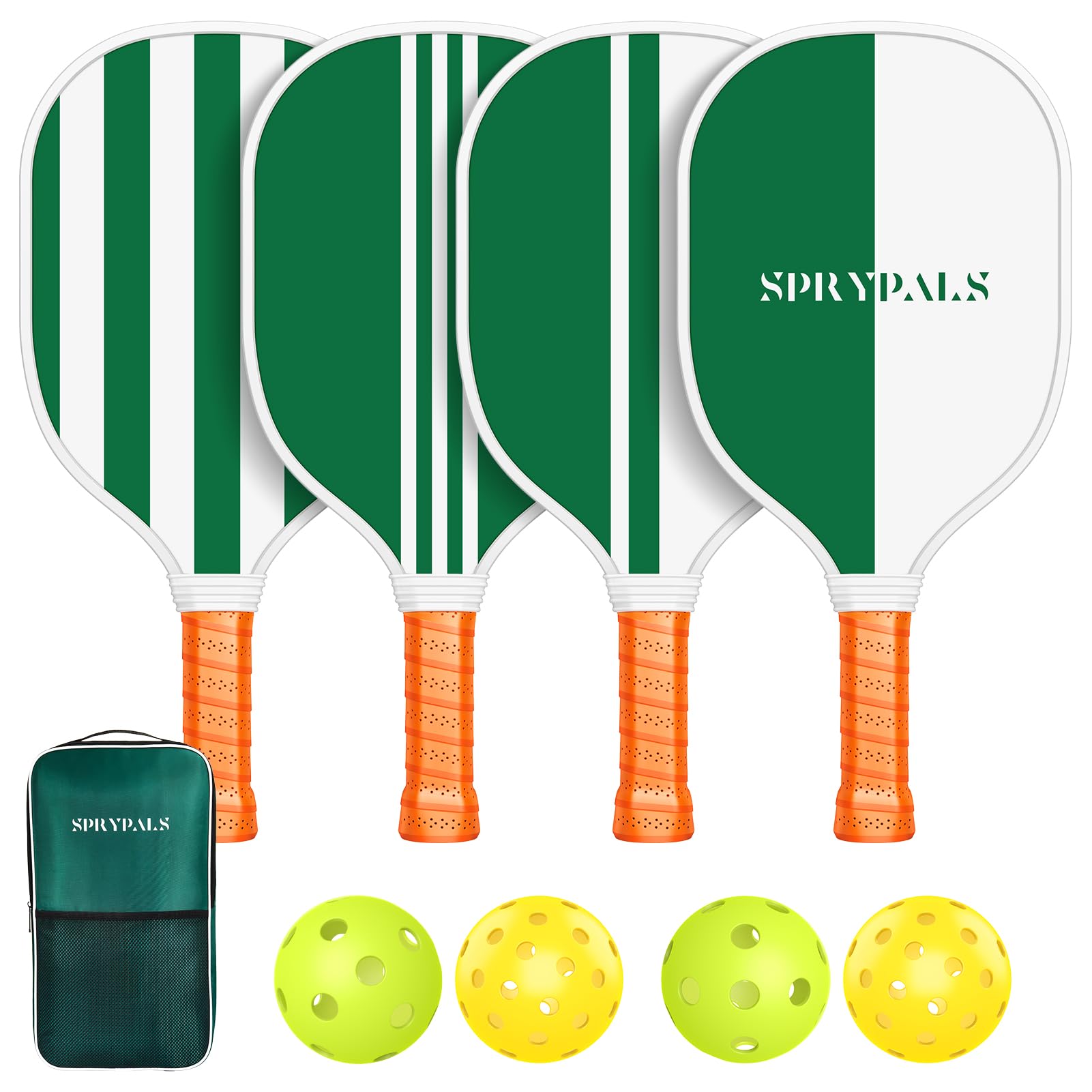 Sprypals Cute Graffiti 4-Paddle Set