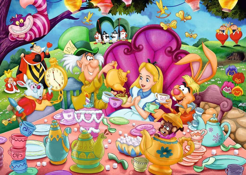 廃番　Disney　 アリスインワンダーランド 大型ジグソーパズル Amazon.com: Ravensburger Disney Collector's Edition Alice in
