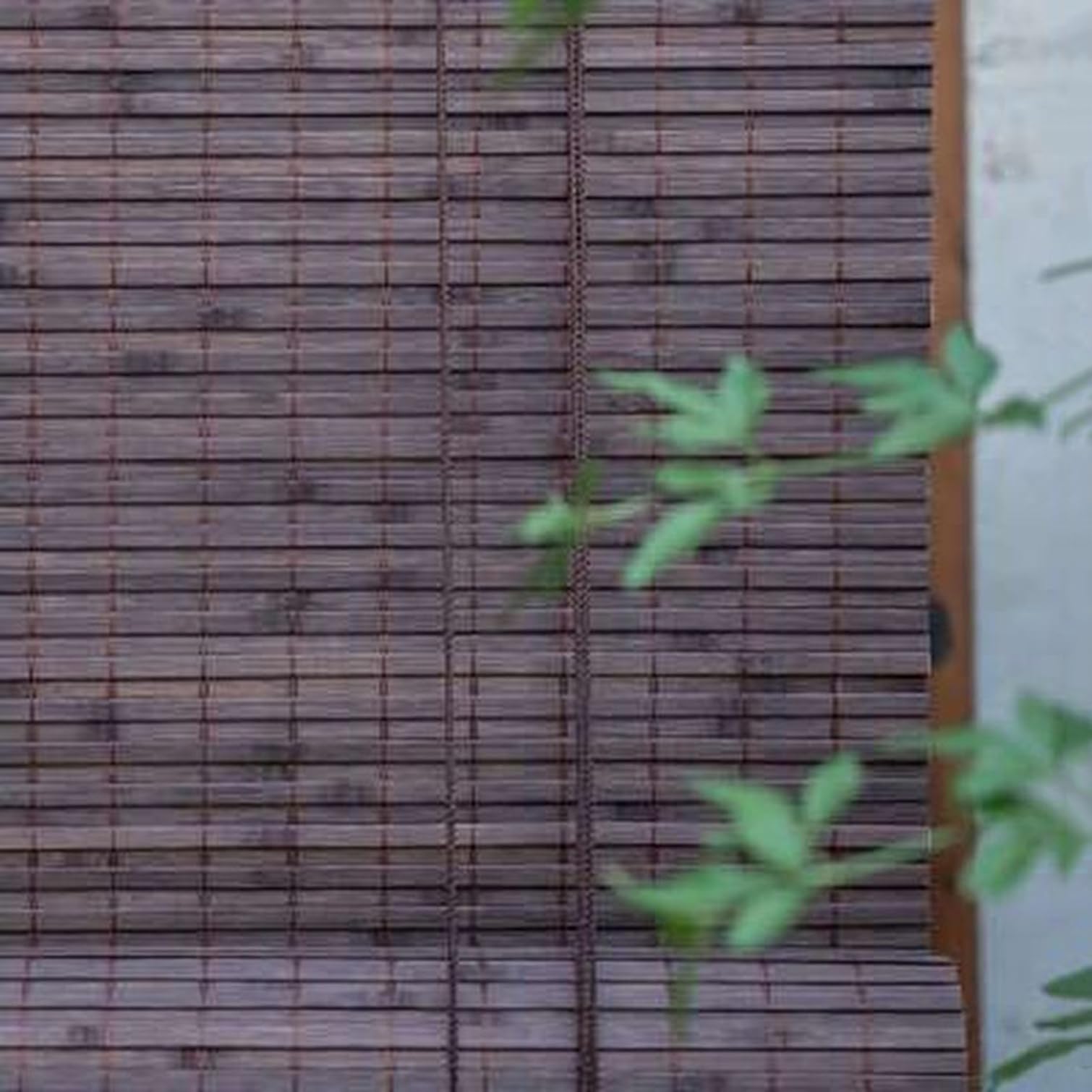 Store Enrouleur Bambou Naturel,Rideau Bambou Rétro,À Rouleaux Romains,Stores Fenêtre Occultants,Écran Intimité Extérieur/Intérieur,Personnalisée,Largeur x Hauteur (90cm x 170cm)