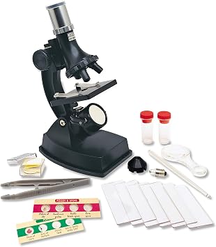 Learning Resources Elite Microscope, Microscope for Kids, Science Toys for Kids, 21 Pieces