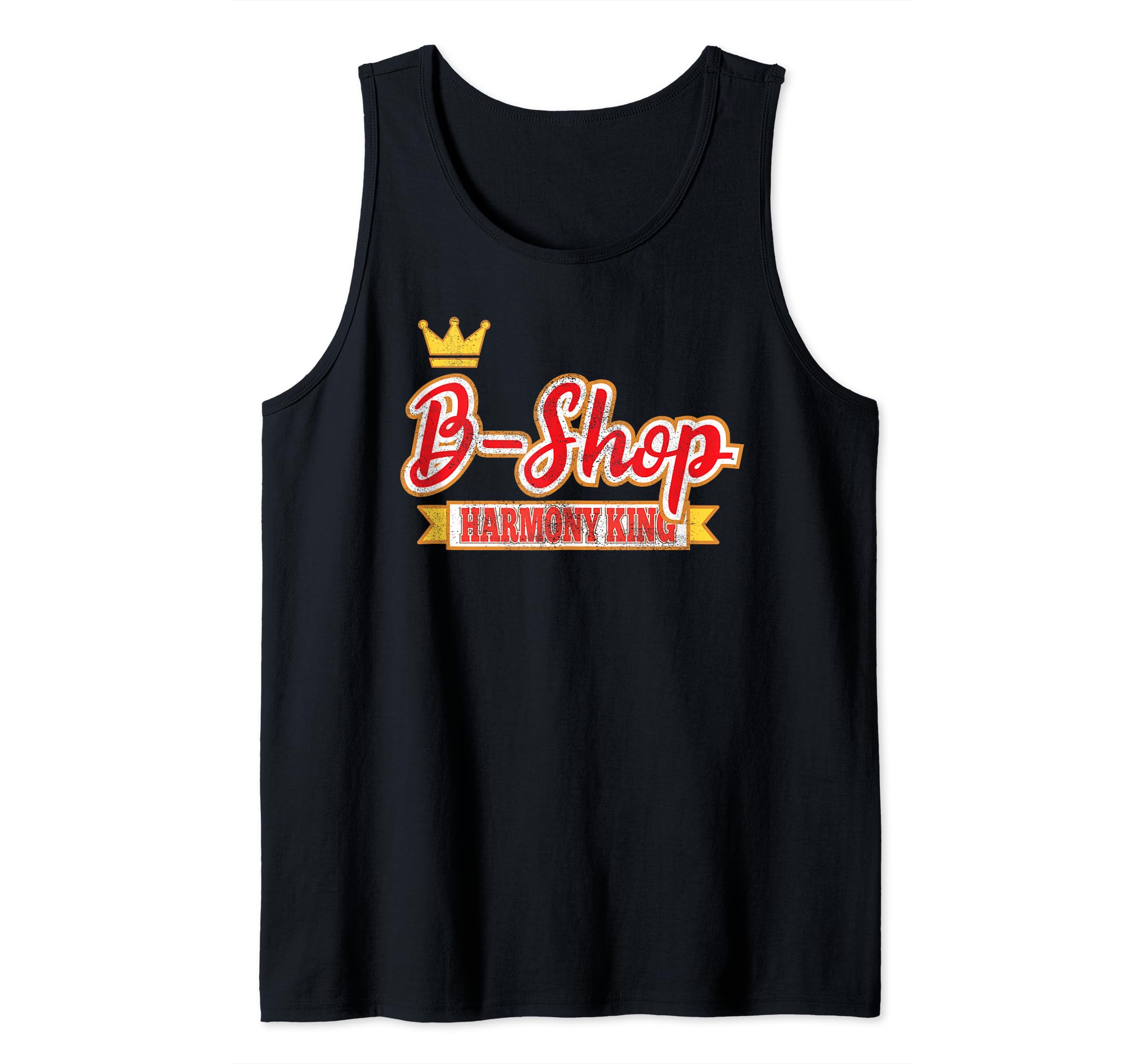 B-Shop Harmony King Barbershop Quartet Singer Tank Top