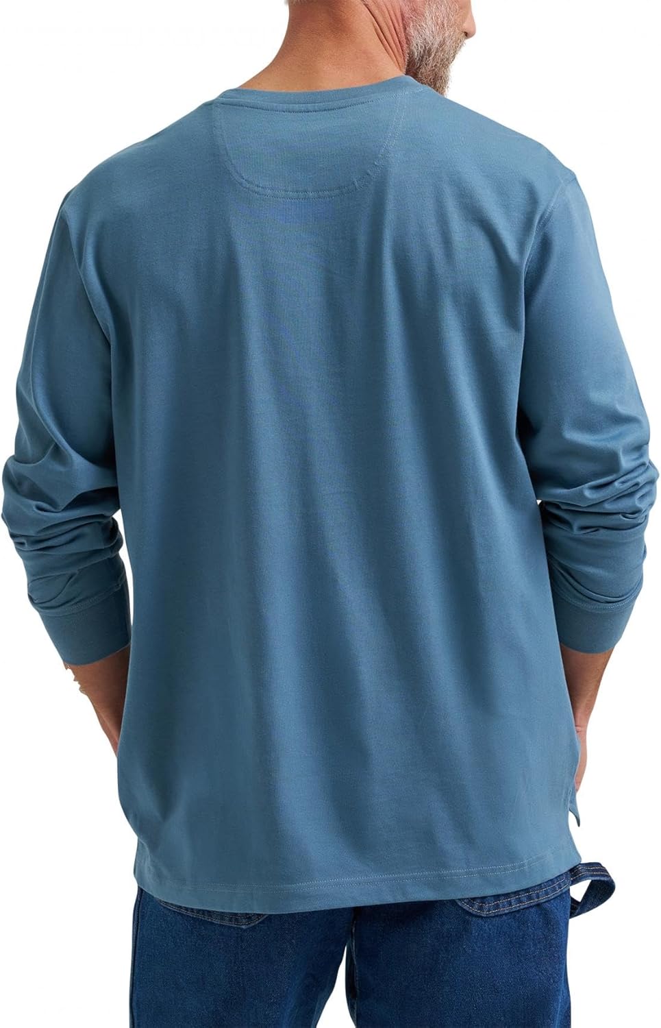 Wrangler Mens Long Sleeve Crew Tee - Image 2