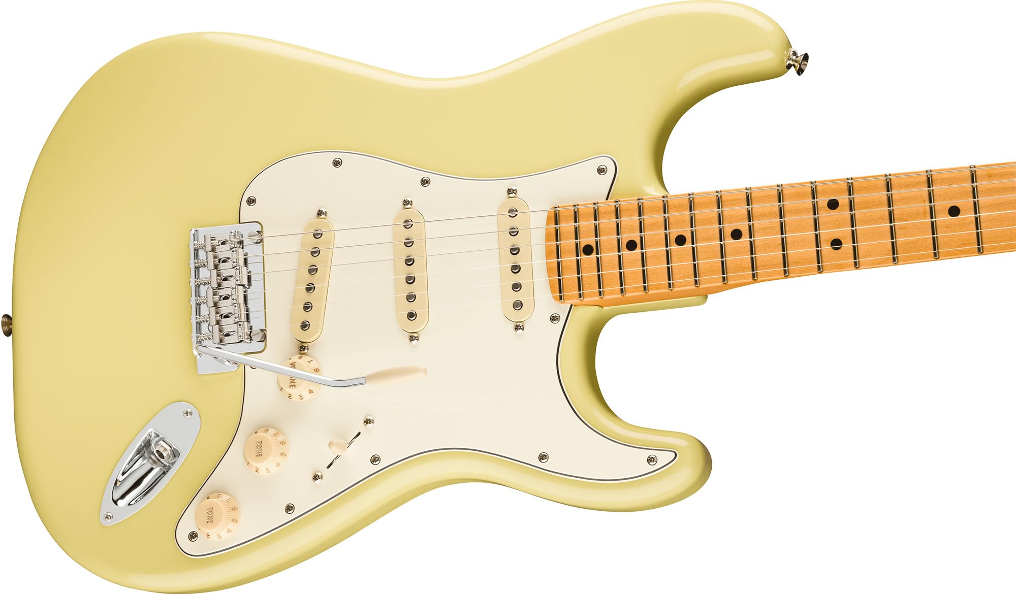 Amazon | Fender Player II Stratocaster - ハイアレアイエロー