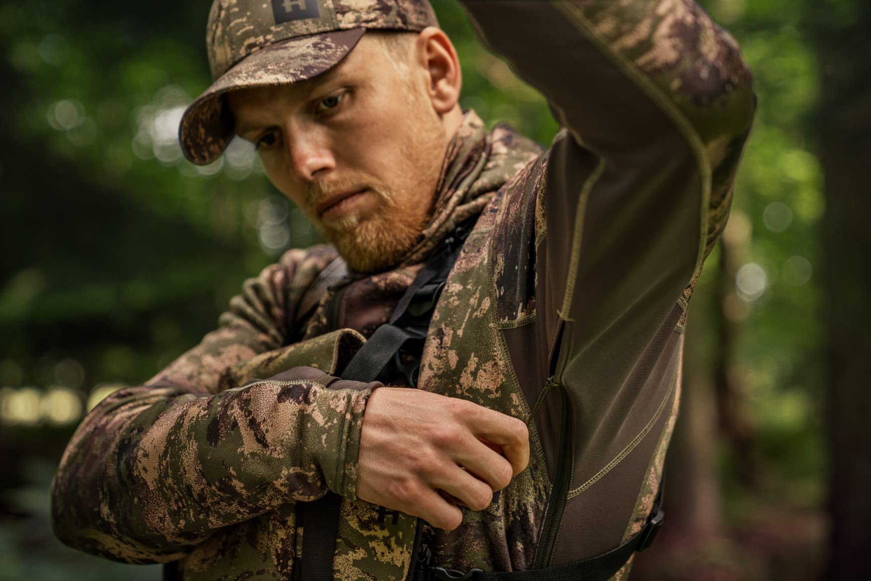 Härkila | Deer Stalker camo fleece hoodie | Professionelle Jagd Kleidung & Jagd Zubehör für Herren & Damen | Skandinavische Qualität Made to Last |