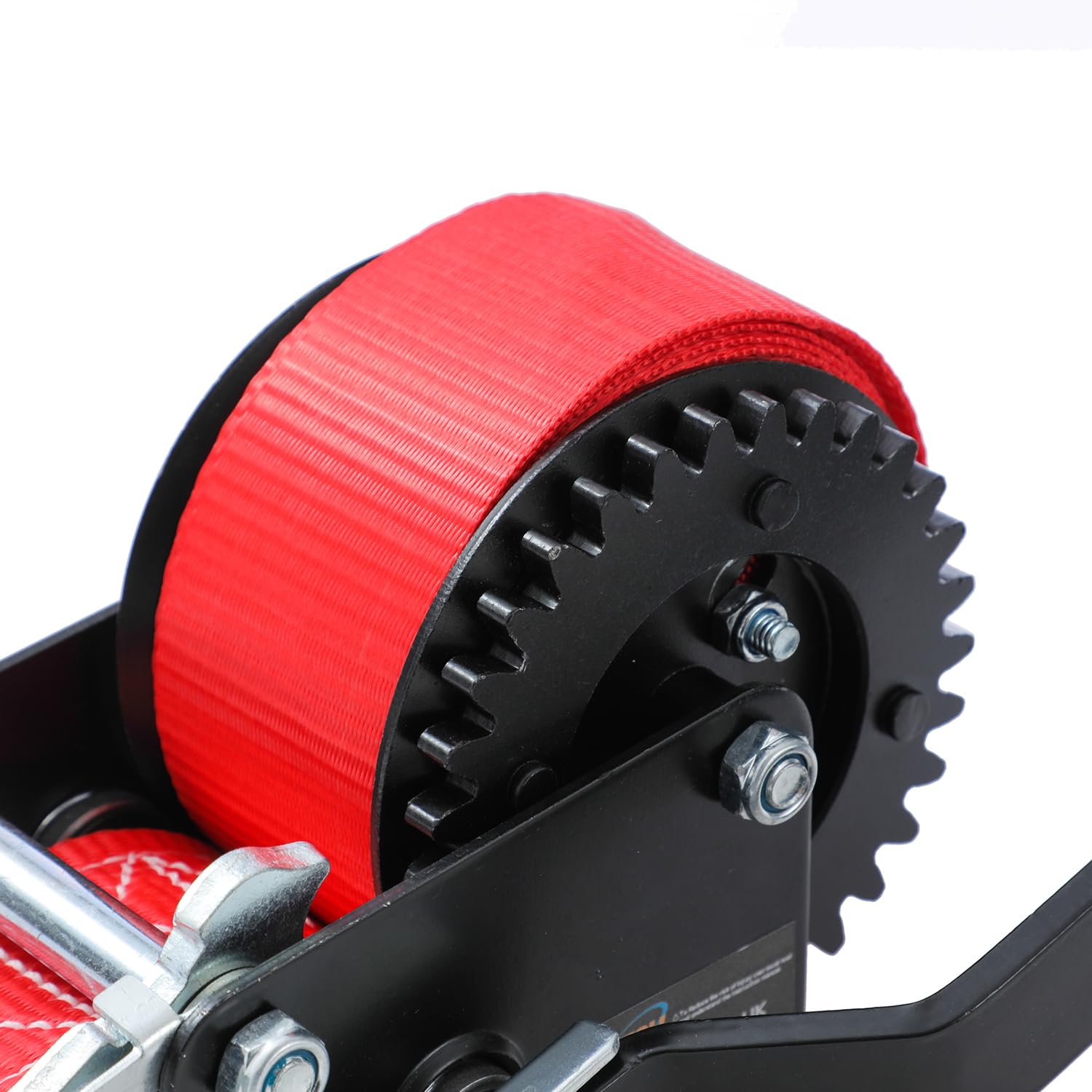 KATSU Tools Treuil Manuel 600lbs 270kg avec Sangle en Polyester de 6m, pour Remorques de Bateau, Caravane et Applications Marines 325920