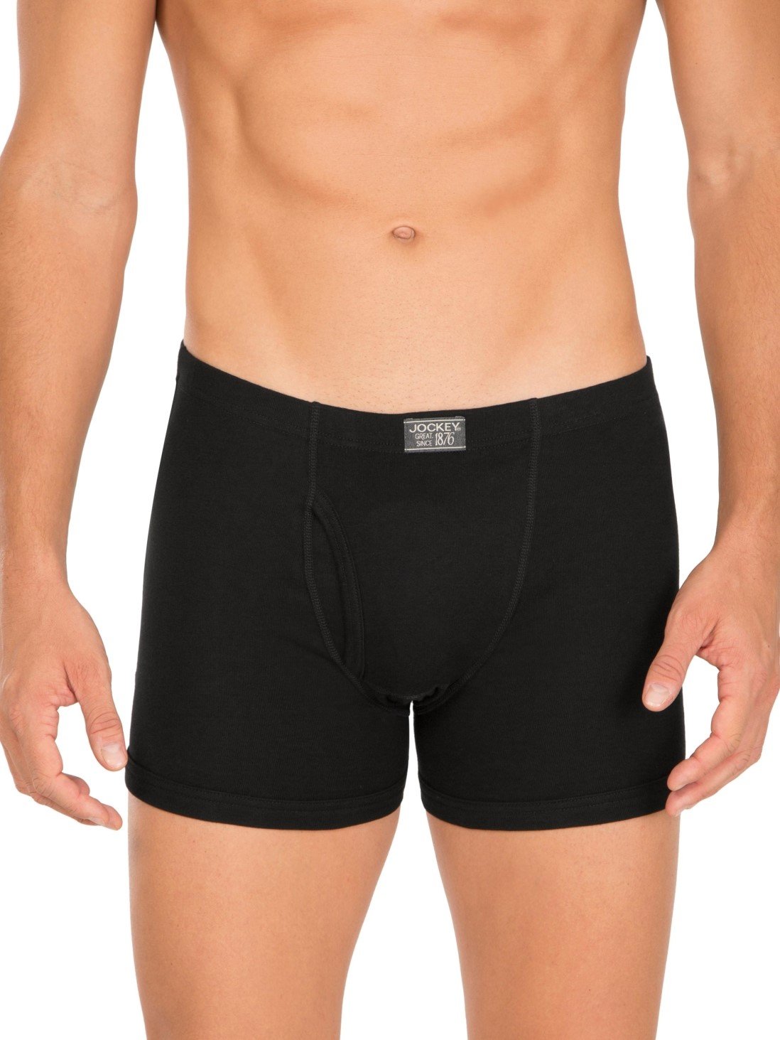 jockey Men's Cotton Trunks (8901326169452_8008-0105-ECWHT_Medium_Black)-picture-53