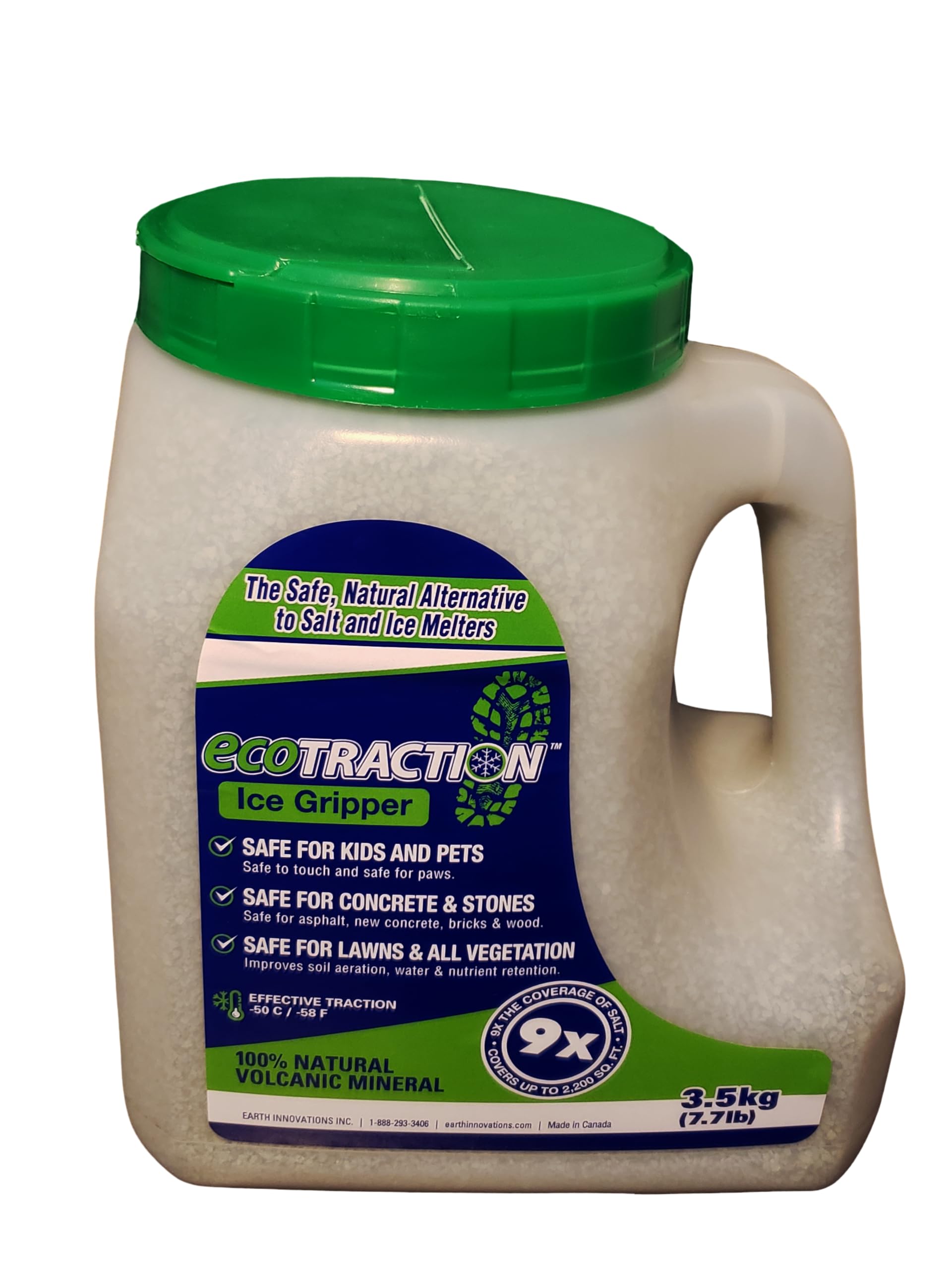 ET3RJ All-Natural Volcanic Mineral Ice Traction Granules, 3.5kg