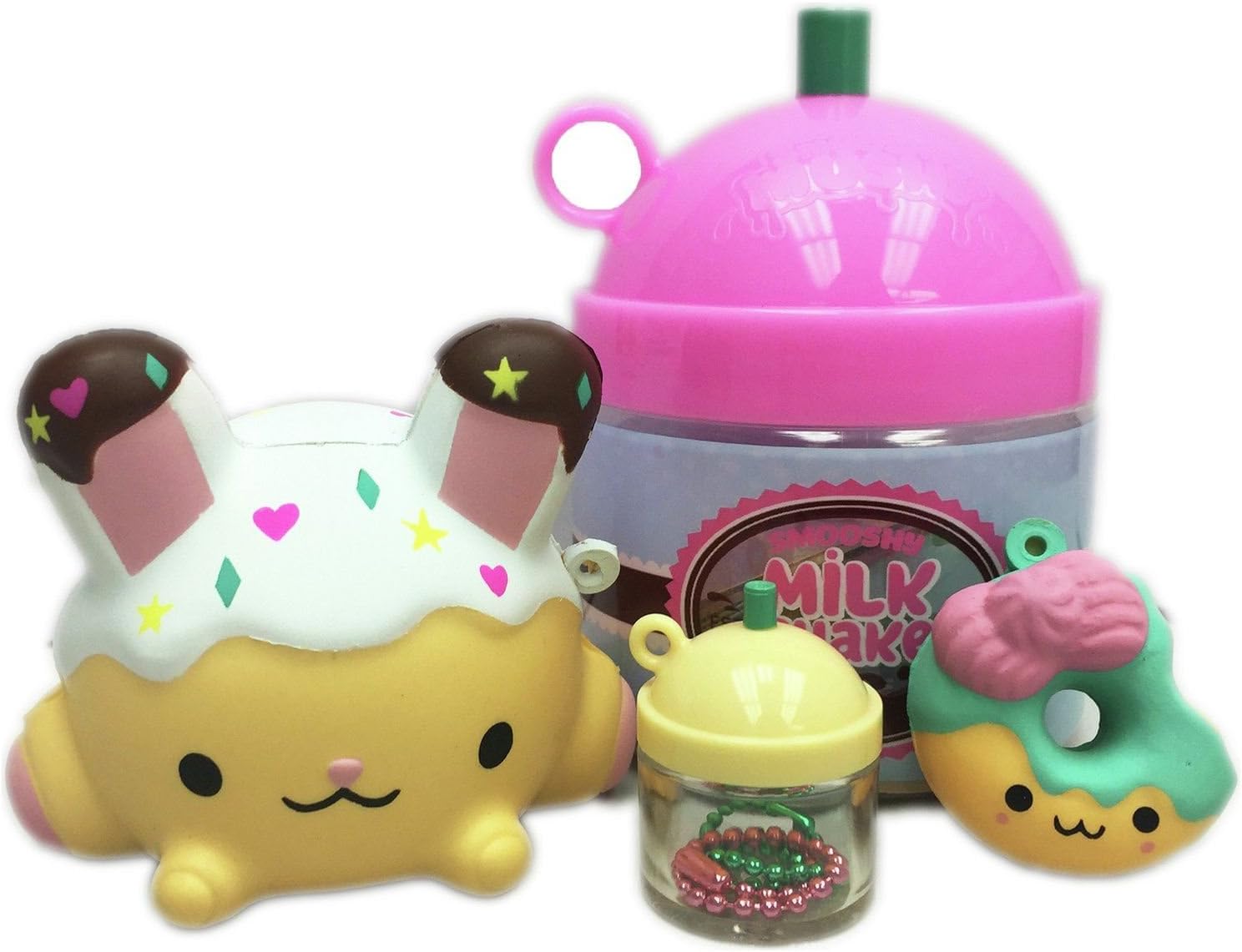 Smooshy Mushy Pets and Besties - Maple Jar, Ketchup Bottle and Jug - Slow Rise Squishy Scented - Bundle Set of 3