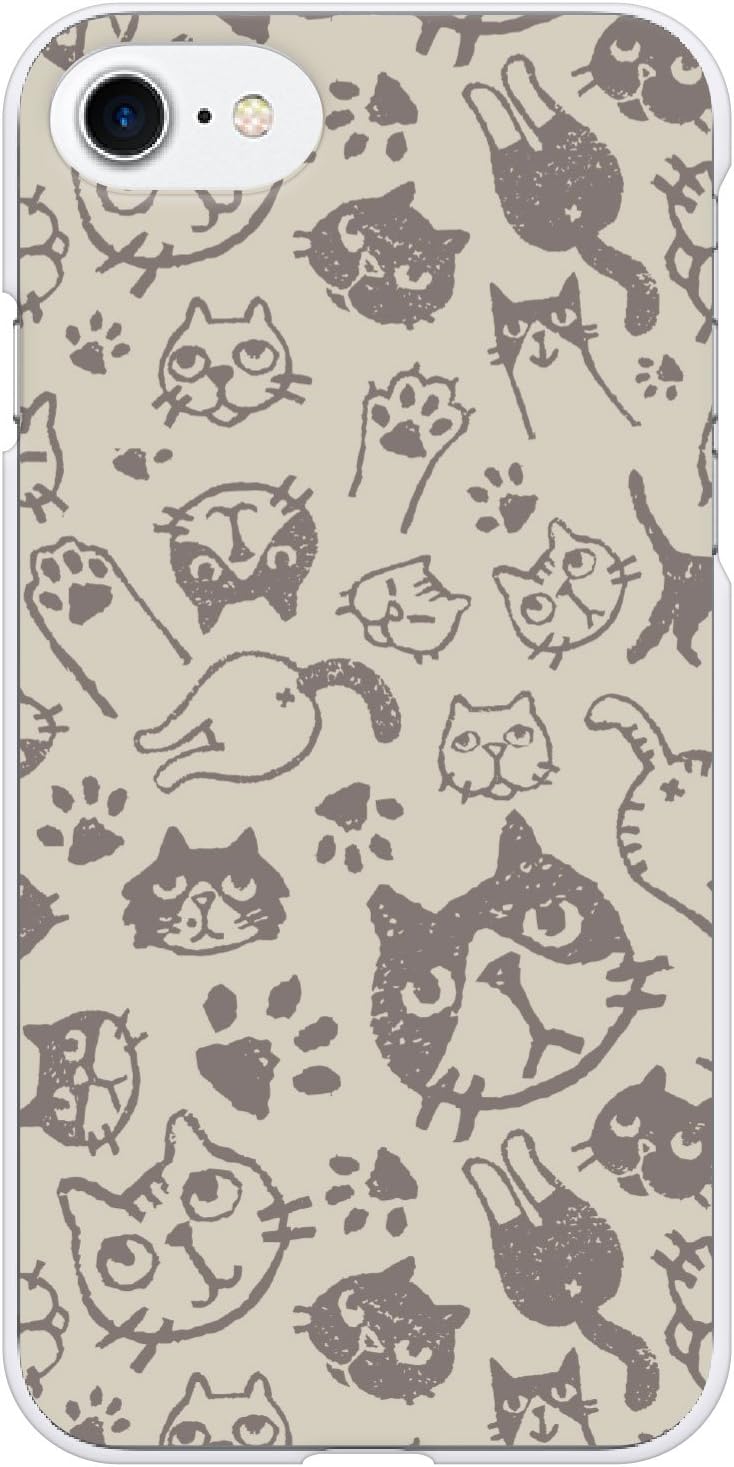 Amazon Co Jp Ruuu Arrows J ハード スマートフォン スマホ ケース カバー 猫 イラスト 足あと 肉球 どうぶつ 動物柄 おしゃれ かわいい ユニーク 個性的 おもしろ おもしろい 家電 カメラ