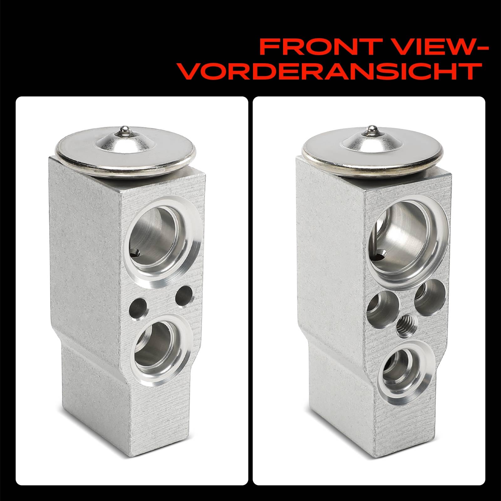 Frankberg Valvola di Espansione Aria Condizionata Alluminio Compatibile con C3 I FC FN Xsara Picasso N68 206 CC 2D 206 SW 2E/K 206 Van Clio II BB CB Replace# 1618192