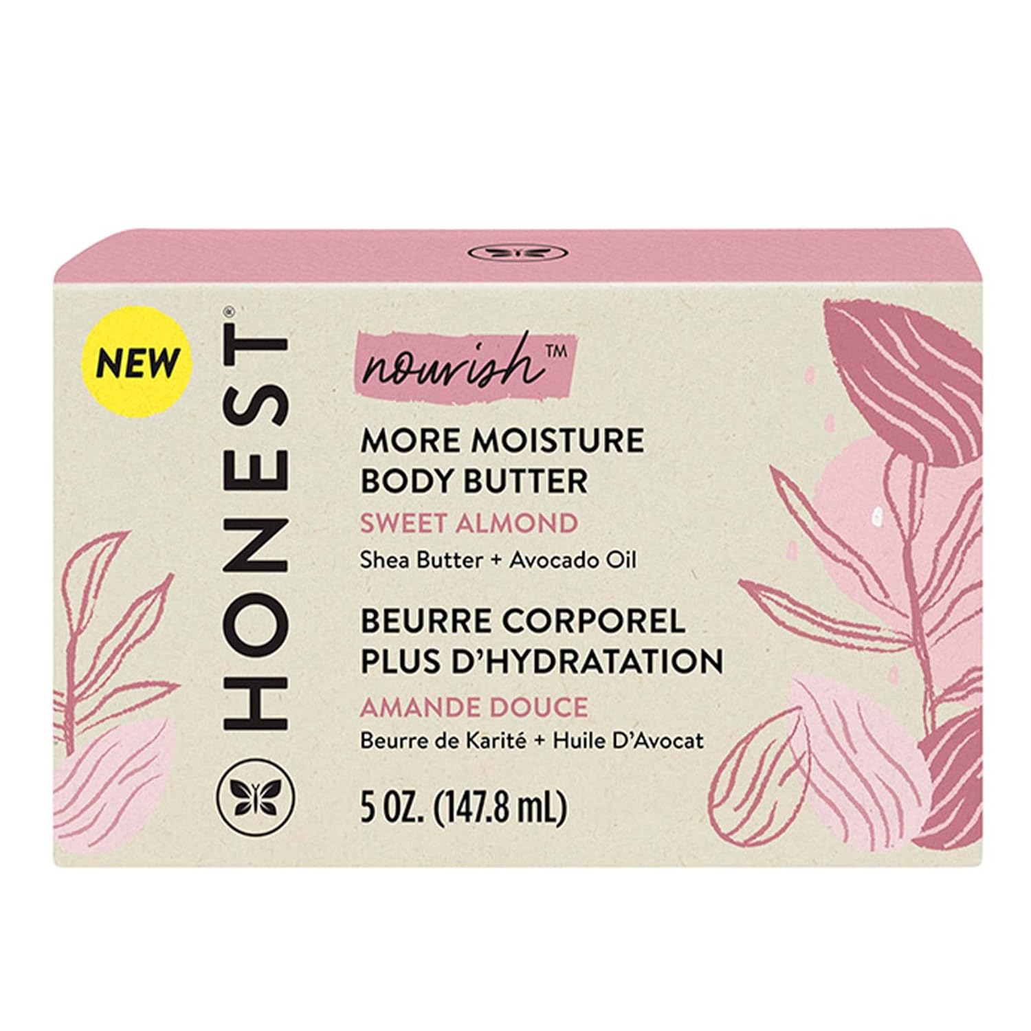 The Honest Company More Moisture Body Butter, 5 Oz : Beauty & Personal Care