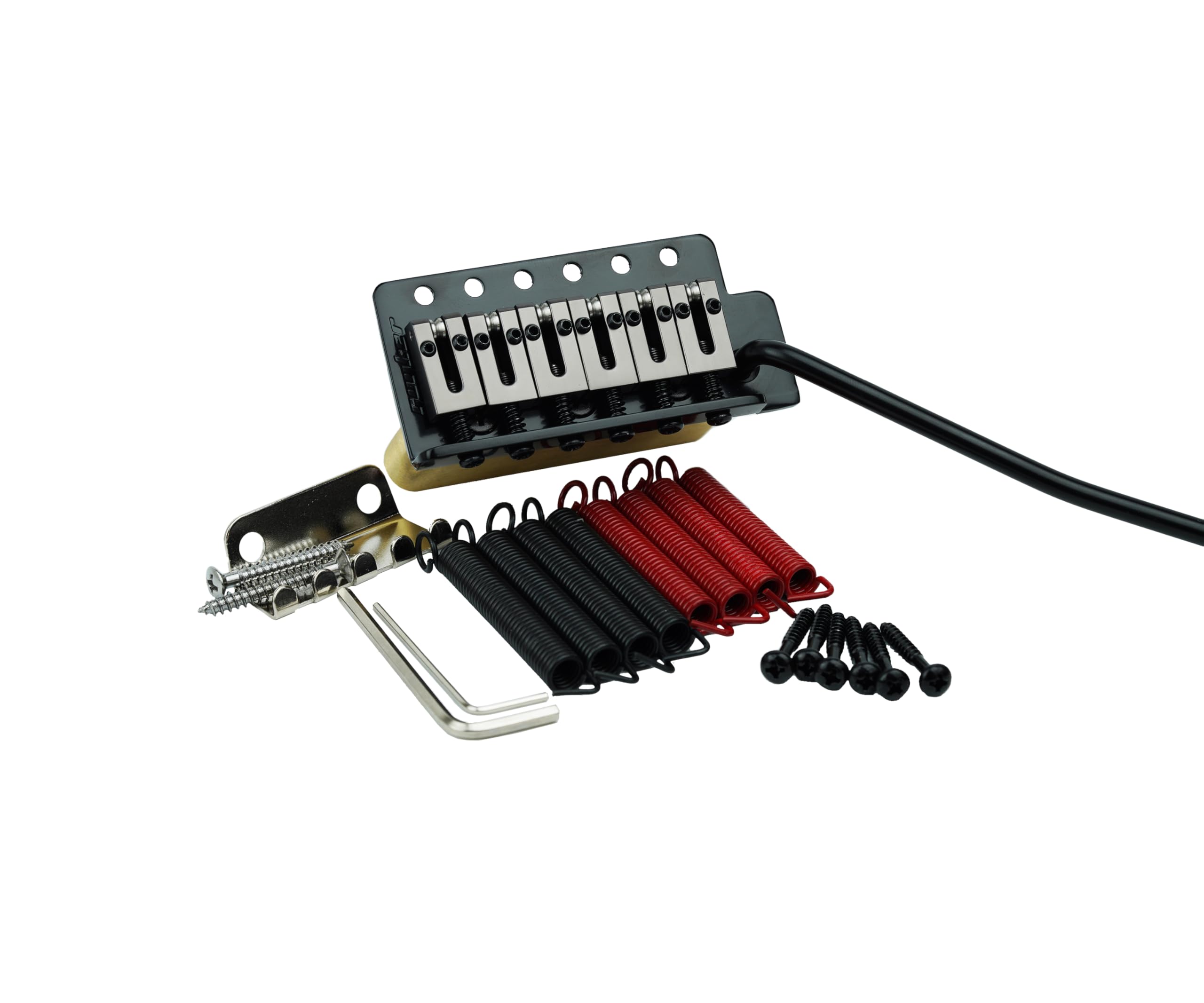 Amazon.com: Guyker Guitar Tremolo Bridge with Brass Roller Saddle