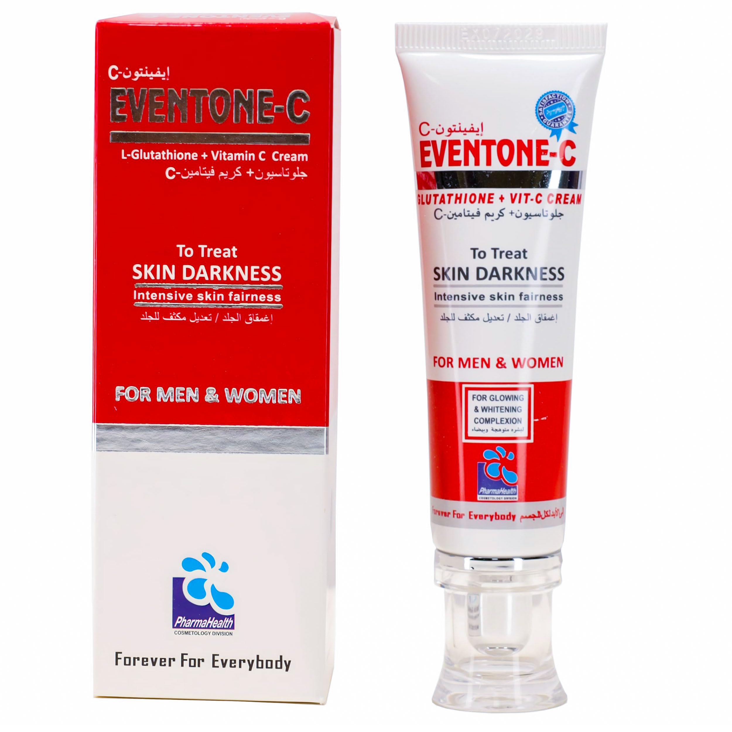 Eventone-C Cream with Vitamin C, Niacinamide & Glutathione – Radiance & Even Tone Moisturizer for Healthy-Looking Skin – 30ml