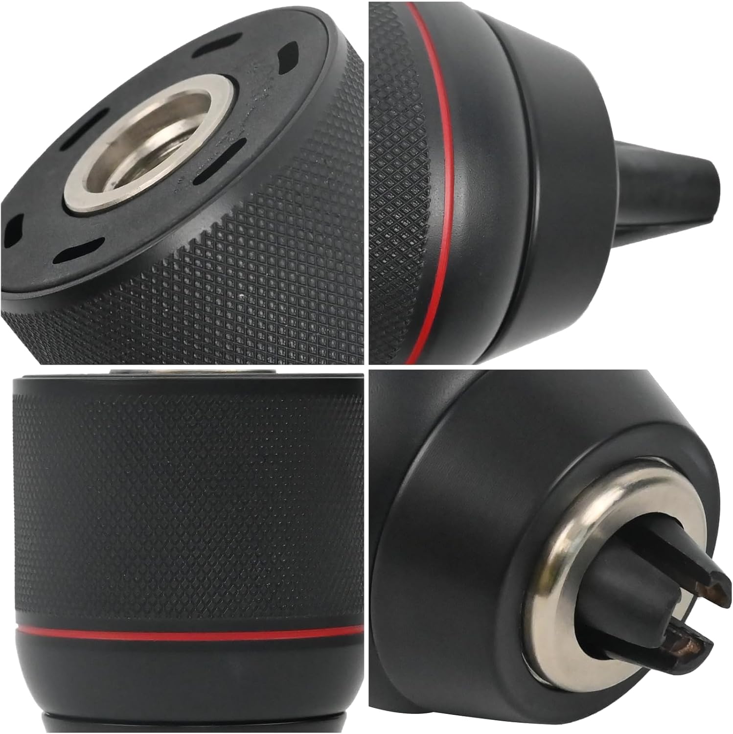 42-66-2706 42-66-1006 Replacement Keyless Chuck, Compatible with Drill Parts 42-66-2707 2704-20 2804-20, 1/2" Capacity 9/16"-18 Thread