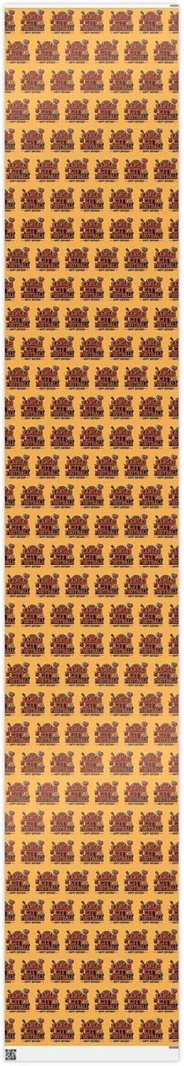 Kansas City Happy Birthday Sports Gift Wrap, Holiday Present Wrap, Christmas Gift Wrap, Gift Packaging