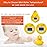b&h Baby Thermometer, The Infant Baby Bath Floating Toy Safety Temperature Water Thermometer (Classic Duck)