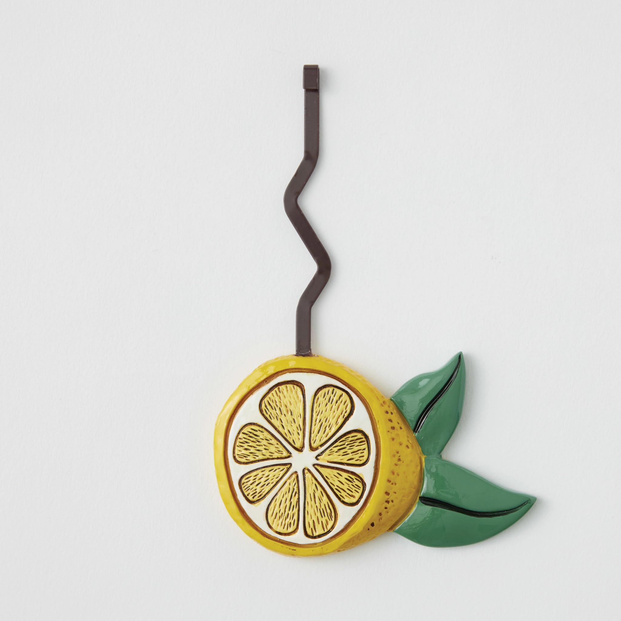 Enesco Allen Designs - Reloj de Pared con péndulo esculpido en Lata de sardinas, 33 cm, Multicolor
