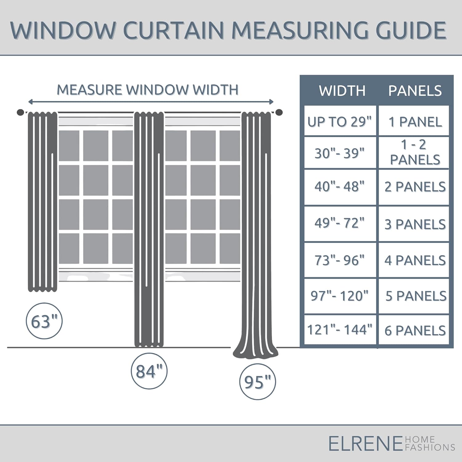 Elrene Home Fashions Marin Indoor/Outdoor Geometric Ironwork Print Grommet Window Curtain Panel for Patio, Pergola, Porch, Deck, and Lanai, 50"x108", Natural
