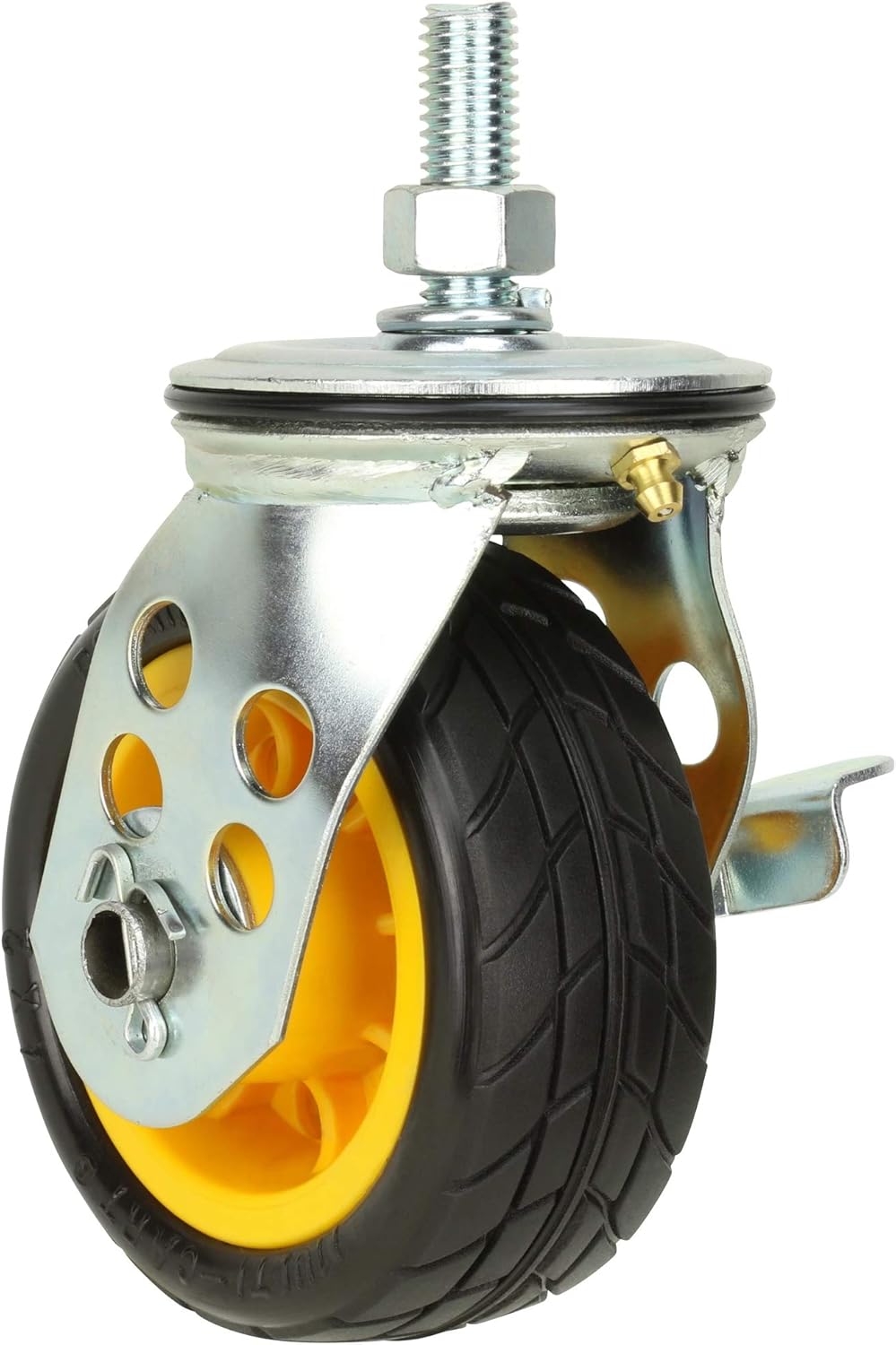 Rock-N-Roller 4" x 2" Ground Glider Wide Caster with Brake Upgrade for R2 - 2 pack