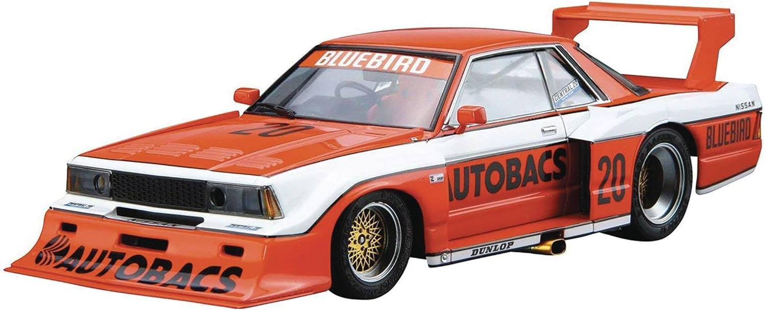 Aoshima Nissan KY910 Bluebird Super Silhouette ’83 1:24 Scale Model Kit