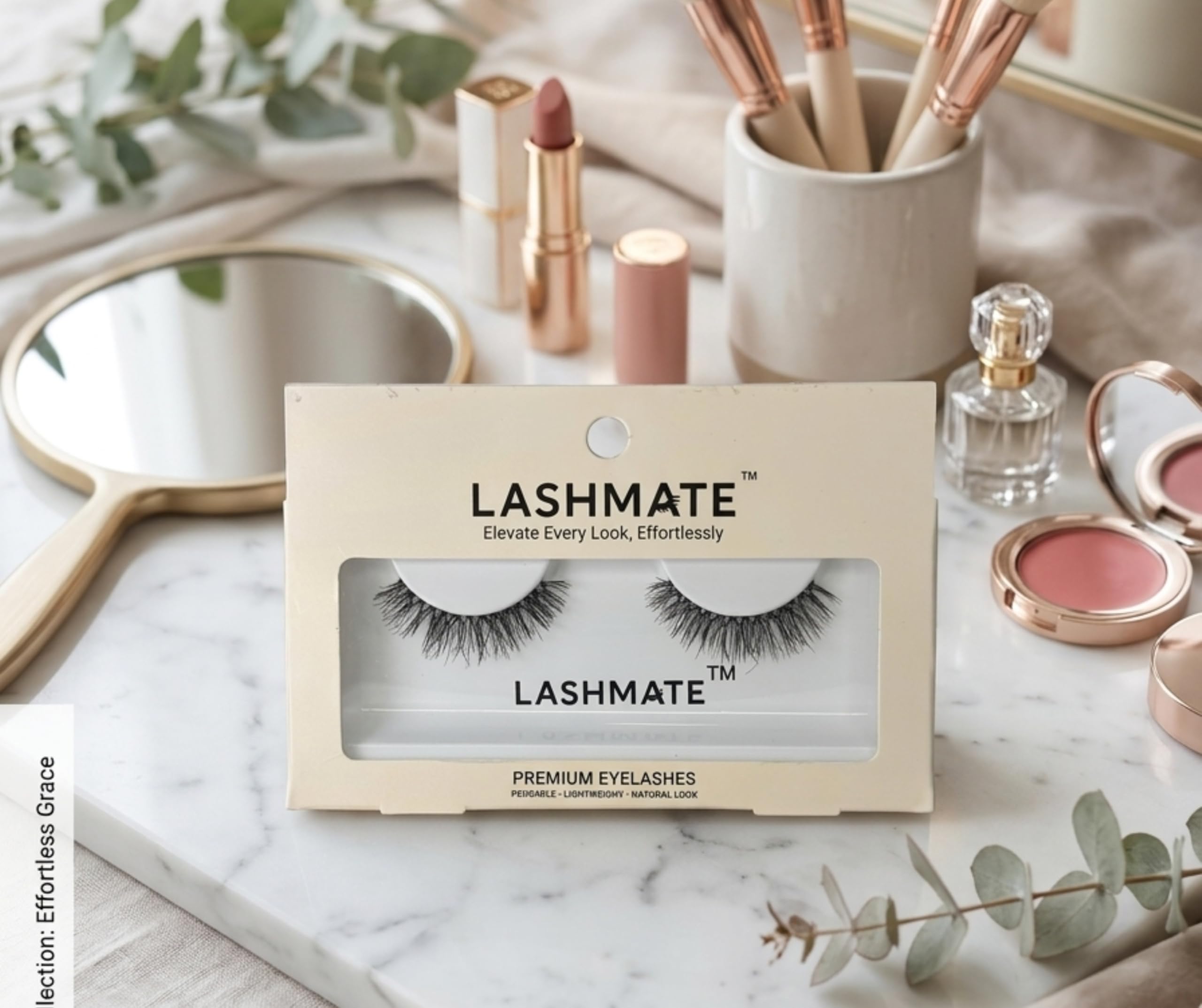 LASHMATE Allure False Eyelashes for Women | Soft Criss-Cross Volume Glam Look | Reusable Lightweight Strip Lashes-image-30
